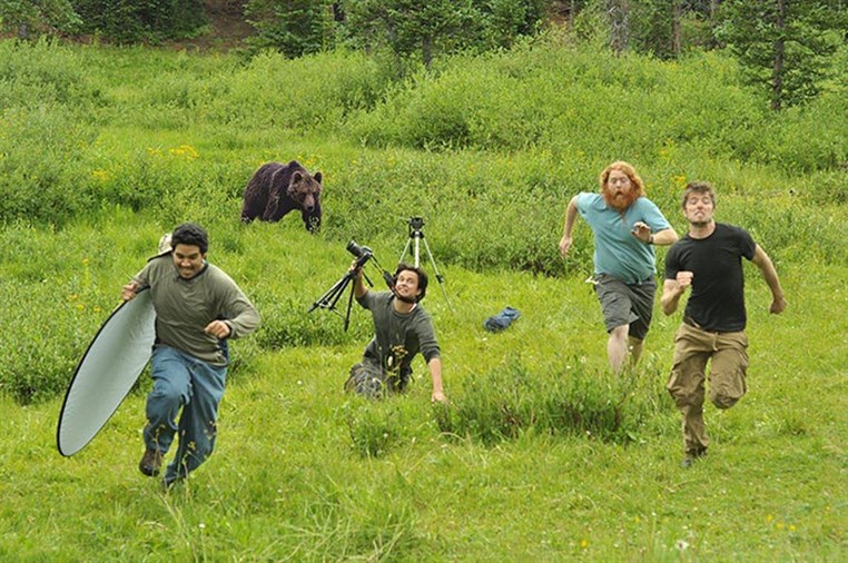 Crazy photographers who will do ANYTHING for the perfect shot